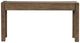 Liberty Furniture Broadmore Cobblestone Brown Console Table-4