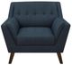 Emerald Home Binetti Navy Peacock Chair-3