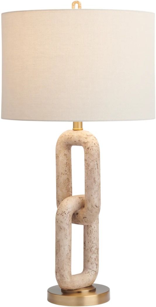 Crestview Collection Quantum Tan Table Lamps-2