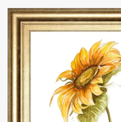 Classy Art Harvest Gold Sunflower I by Patricia Pinto Wall Art-1
