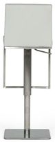 VIG Furniture Modrest Folsum Brushed Stainless Steel/Gray Bar Stool-3