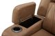 Kate Preston Home 7pc York Sand Leather Sectional with Cooling Unit-3