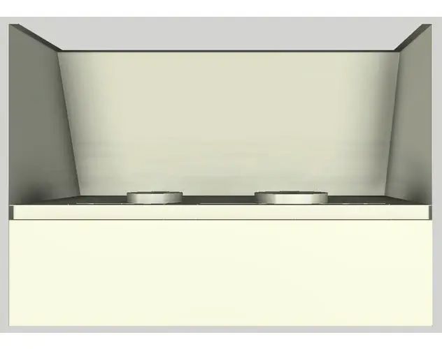 Vent-A-Hood® 48" Biscuit Wall Hood-3