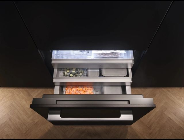 Miele MasterCool™ 30" 16.5 Cu. Ft. Panel Ready Left Hinge Built-In Bottom Freezer Refrigerator with Ice Maker and MasterFresh Pro-3