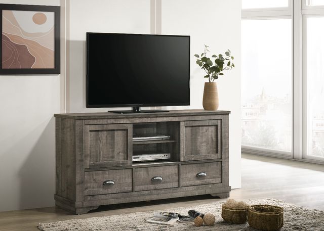 Crown Mark Coralee Brown TV Stand-1