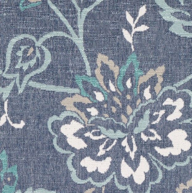 Surya Alfresco Navy/Teal 5'x8' Area Rug-3