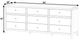 Butler Specialty Company Nora Smooth White 84" Dresser-2