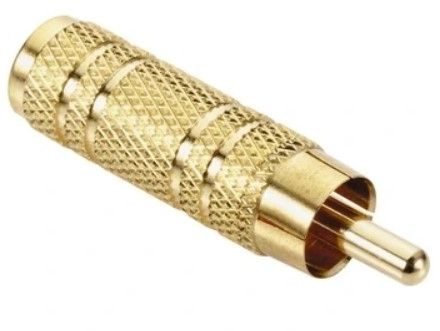 RadioShack RCA Male to 1/8" Female Audio Adapter-0