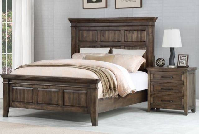 Winners Only® Daphne Gray Nightstand-1