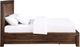 Modus Furniture Meadow Brick Brown Queen Storage Panel Bed-3