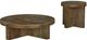 Coaster® Kinkaid 2-Piece Brown Occasional Table Set-0
