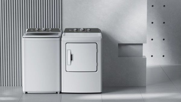 Midea® 4.1 Cu. Ft. White Agitator Top Load Washer-7