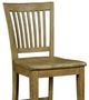 Kincaid Furniture The Nook Brushed Oak Counter Slat Back Chair-1