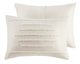 Olliix by Urban Habitat Mercer 3 Piece Ivory Full/Queen Cotton Chenille Comforter Set-1