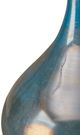 Olliix by Madison Park Signature Blue Metal Set of 3 Aurora Handmade Rainbow Glass Vases-3