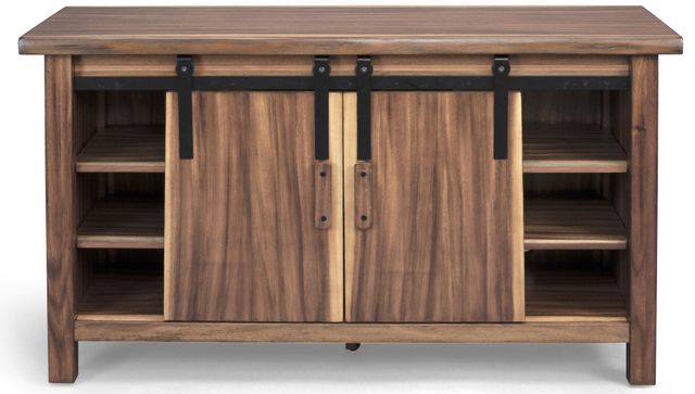 homestyles® Forest Retreat Brown Entertainment Console-1
