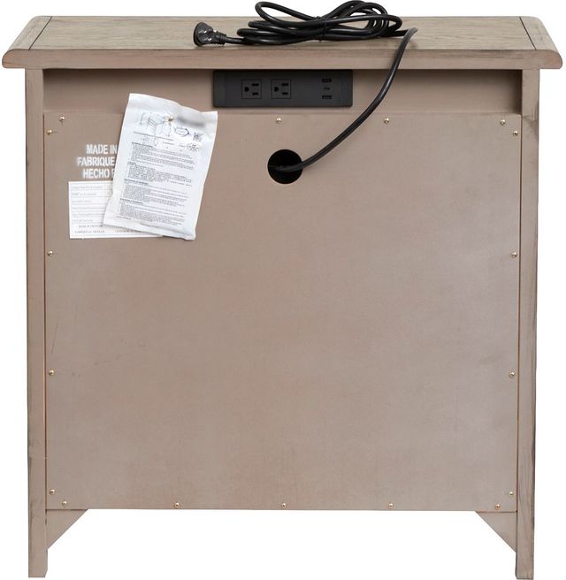 Magnussen Home® Claremont Smokey Taupe Drawer Nightstand-4