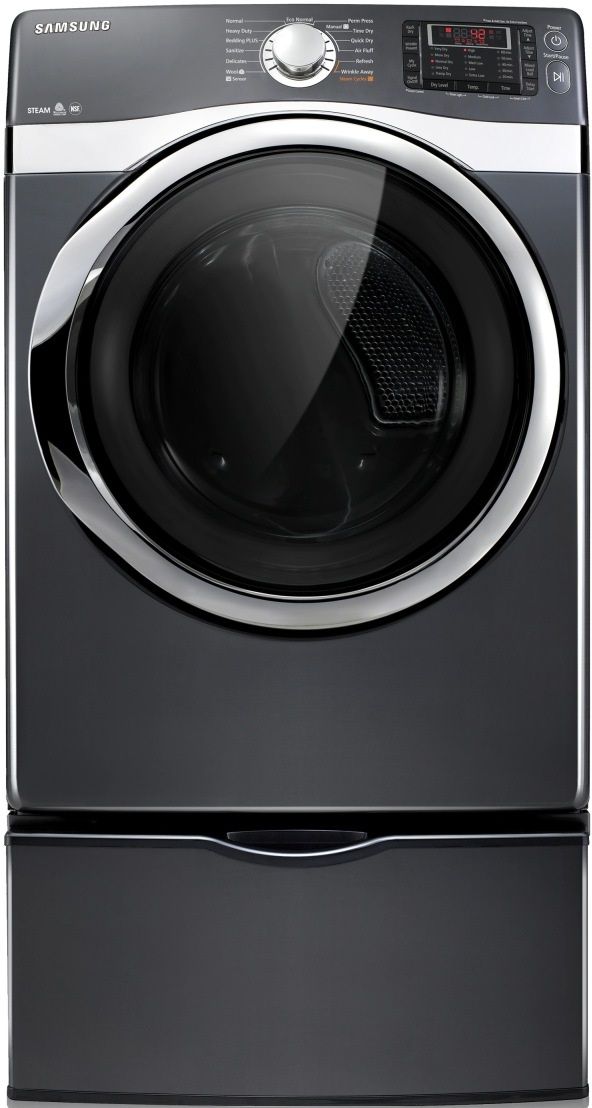 Samsung 7.5 Cu. Ft. Onyx Electric Dryer-1