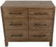 International Furniture Direct Merida Stained Brown Dresser-5