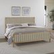 Modus Furniture Furano Brun/Ginger Queen Upholstered Panel Bed-1