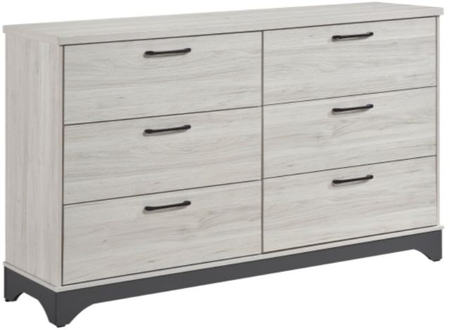 Homelegance® Westport Gray/White Oak Dresser-0