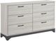 Homelegance® Westport Gray/White Oak Dresser-0