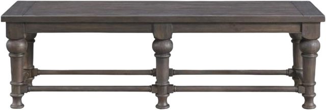 Riverside Furniture Harper Matte Black Dining Bench-1