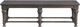 Riverside Furniture Harper Matte Black Dining Bench-1