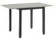 Elements International Martin 3-Piece Gray/Black Dining Table Set-3