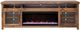 Legends Home Dakota Whiskey 94" Fireplace Console-0