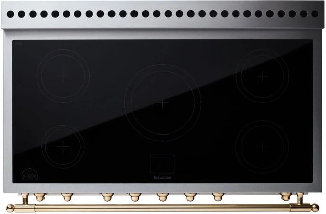 La Cornue CornuFé 110 43" Pure White Pro Style Induction Range-2