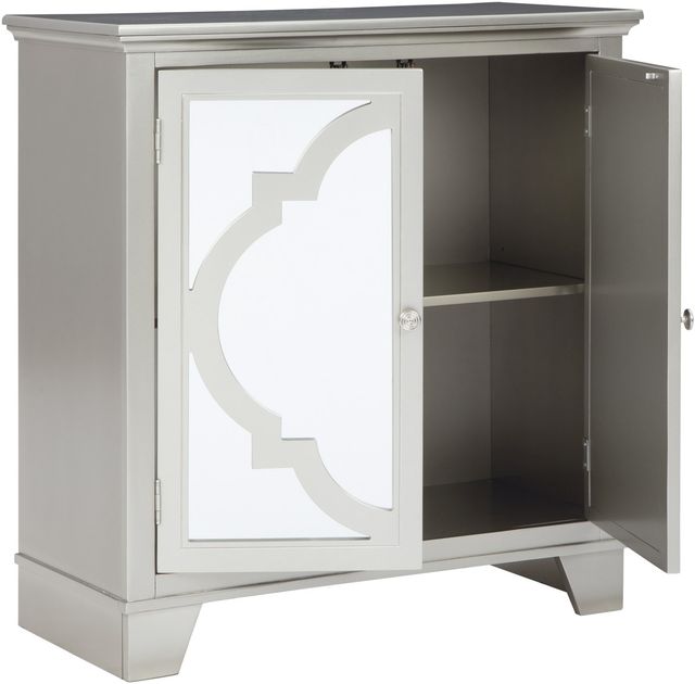 Signature Design by Ashley® Wyncott Champagne Accent Cabinet-1