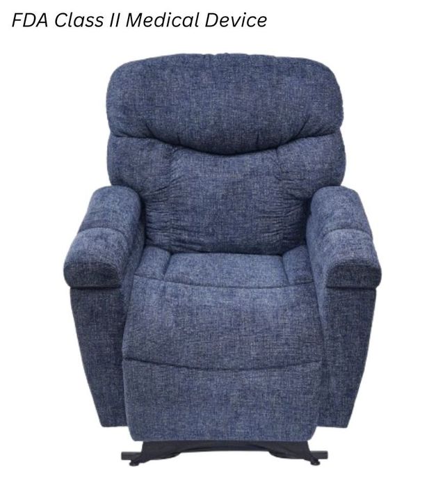 UltraComfort™ Maya Midnight Medium Extra Wide Power Lift Recliner-0