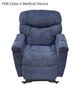 UltraComfort™ Maya Midnight Medium Extra Wide Power Lift Recliner-0