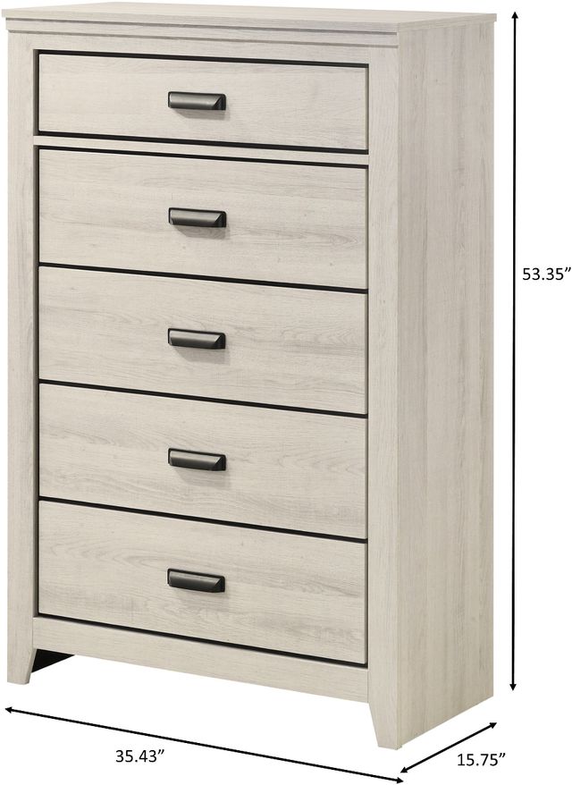 Crown Mark Carter White Chest-2