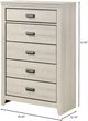 Crown Mark Carter White Chest-2