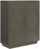 Signature Design by Ashley® Geirwood Dark Green Accent Cabinet-0