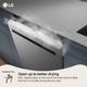 LG 24" PrintProof® Stainless Steel Top Control Built-In Dishwasher with 1-Hour Wash and Dry, QuadWash® Pro, and Dynamic Heat Dry™ with AutoVent Dry™-2