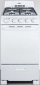 Summit® 20" White Freestanding Gas Range-0