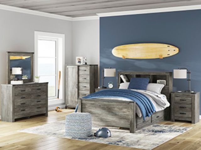 Signature Design by Ashley® Frandern Gray Dressing Chest-3