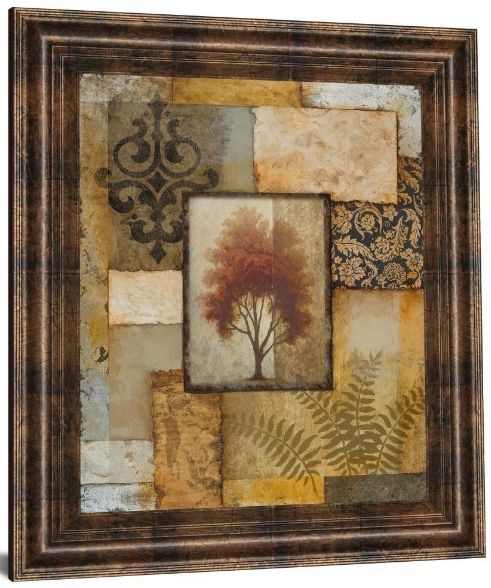 Classy Living Red Tree Patch 22"W Wall Art-3