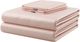 Hush Iced 4-Piece Blush Full Bamboo Cooling Sheets and Pillowcase Set-0