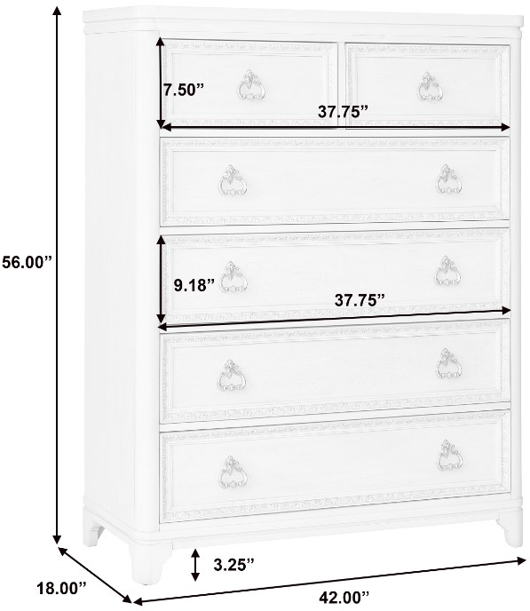 Samuel Lawrence Furniture Orleans Pearl Chest | Fischer