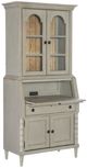 Legacy Classic Vintage Market Barnwood Oak/Northern Moss Secretary Cabinet-2