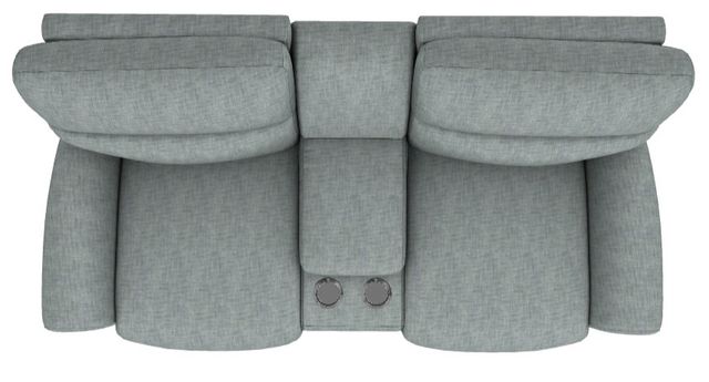 La-Z-Boy® Robin Indigo Power Reclining Loveseat with Console and Headrest-4