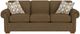 Flexsteel® Main Street Brown Mocha Queen Sleeper Sofa-1