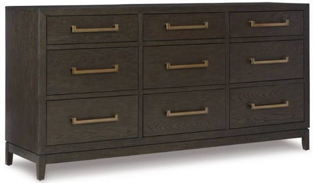 Signature Design by Ashley® Burkhaus 4-Piece Brown King Upholstered Bed Set-2