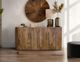 International Furniture Direct Balam Brown Console Table-2