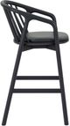 Armen Living Echo Black Counter Stool-4
