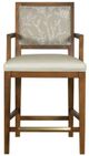 Fairfield® Customizable Potter Leather Counter Stool-1